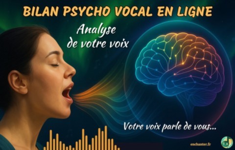 Bilan Psycho vocal en ligne : Découvrez votre voix - Débloquer et libérer sa voix Bilan Psycho vocal en ligne